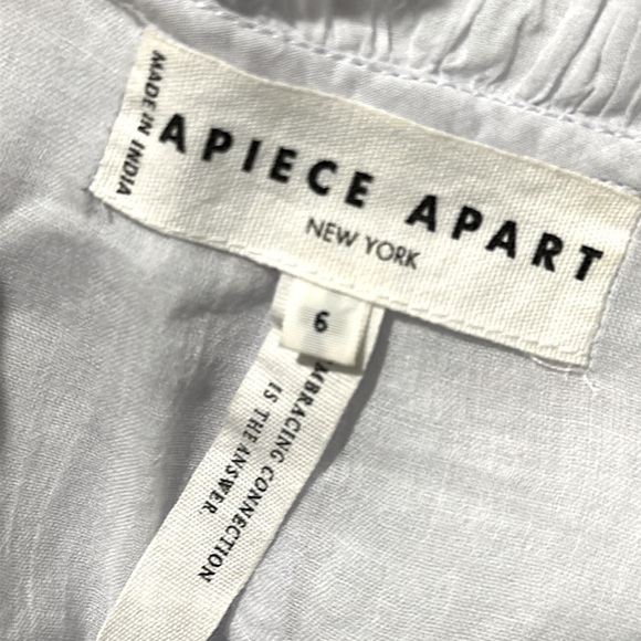 APIECE APART Limon Eyelet Jumpsuit in Lavender Size: M | US 6 - Picture 5 of 5